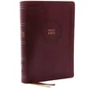 KNYGA Thomas Thomas Nelson KJV Open Bible: Complete Reference System, Burgundy Leathersoft, Raudona Letter, Comfort Print: King James Version