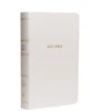 KNYGA Thomas Thomas Nelson NKJV, Gift and Award Bible, Leather-Look, Baltas, Raudona Letter, Comfort Print