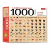 KNYGA Tuttle Tuttle Publishing Guide to Japanese Sushi - 1000 Piece Jigsaw Puzzle