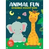 KNYGA Wonder House Books Animal Fun Reusable Sticker Book for Children