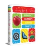 KNYGA Wonder House Books My First 4 In 1 Alphabet Numbers Colours Shapes