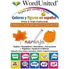 KNYGA WordUnited Colours and Shapes in Spanish, Write &amp; Wipe Flashcards