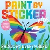 KNYGA Workman Publishing Paint by Sticker Kids: Rainbows Everywhere!, Create 10 Pictures One Sticker at a Time!
