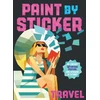 KNYGA Workman Publishing Paint by Sticker: Travel, Re-create 12 Vintage Posters One Sticker at a Time!