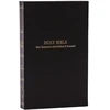 KNYGA Zondervan KJV Holy Bible: Pocket New Testament with Psalms and Proverbs, Juodas Softcover, Raudona Letter, Comfort Print: King James Version