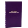 KNYGA Zondervan KJV Holy Bible: Pocket New Testament with Psalms and Proverbs, Violetinė Softcover, Raudona Letter, Comfort Print: King James Version