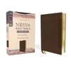 KNYGA Zondervan Publishing NRSVue, Holy Bible with Apocrypha, Personal Size, Leathersoft, Brown, Comfort Print