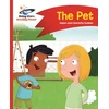 KNYGA Adam Guillain Reading Planet - The Pet - Raudona A: Comet Street Kids