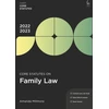 KNYGA Amanda Millmore Core Statutes on Family Law 2022-23