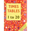 KNYGA Armadillo Publishing Staff Times Tables - 1 to 20 (giant Size)