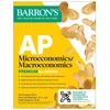 KNYGA Barron's Educational Barron's Educational Series AP Microeconomics/Macroeconomics Premium, Eighth Edition: Prep Book with 4 Practice Tests + Comprehensive Review + Online Practice