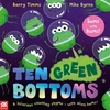 KNYGA Barry Timms Ten Žalias Bottoms, A laugh-out-loud rhyming counting book