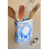 KNYGA Bibliophile Ceramic Vase: Collected Curiosities illustrated by Jane Mount