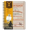 KNYGA Bookshop 2026 Yellowstone: The Dutton Ranch 13-Month Weekly Planner