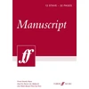 KNYGA Bookshop 32-page A4 Manuscript Book, 12-stave