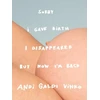 KNYGA Bookshop Andi Galdi Vinko: Sorry I Gave Birth I Disappeared But Now I'm Back
