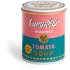 KNYGA Bookshop Andy Warhol Soup Can Crayons + Sharpener
