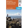 KNYGA Bookshop Ben Nevis and Fort William, the Mamores and the Pilkas Corries, Kinlochleven and Spean Bridge