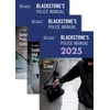 KNYGA Bookshop Blackstone's Police Manuals 2025 Three Volume Set