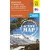KNYGA Ordnance Survey Braemar, Tomintoul & Glen Avon, Beinn a' Bhuird & Ben Avon