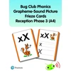 KNYGA Bookshop Bug Club Phonics Grapheme-Sound Picture Frieze Cards Reception Phase 3 (A4)