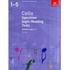 KNYGA Bookshop Cello Specimen Sight-Reading Tests, ABRSM Grades 1-5