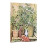 KNYGA Bookshop Cezanne’s Terracotta Pots and Flowers Midi Address Book (Elastic Band Closure)