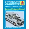 KNYGA Bookshop Citroen Berlingo &amp; Peugeot Partner Petrol &amp; Diesel (96 - 10) Haynes Repair Manual