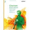 KNYGA Bookshop Clarinet Exam Pieces from 2022, ABRSM Grade 7