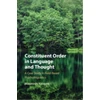 KNYGA Bookshop Constituent Order in Language and Thought