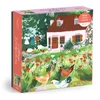 KNYGA Bookshop Cottage Wildflowers 1000 Piece Puzzle in a Square Box