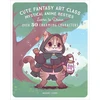KNYGA Bookshop Cute Fantasy Art Class