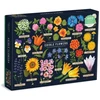 Dėlionė Bookshop Edible Flowers 1000 Piece Puzzle
