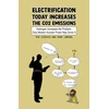 KNYGA Bookshop Electrification Today Increases the CO2 Emissions