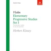 KNYGA Bookshop Elementary Progressive Studies, Set I for Violin