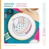KNYGA Bookshop Embroidery Made Easy: Awesome Animals
