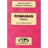 KNYGA Bookshop English-Romanian &amp; Romanian-English Word-to-Word Dictionary