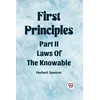 KNYGA Bookshop First PrinciplesPart II.-Laws Of The Knowable (Edition2023)