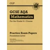 KNYGA Cgp Books GCSE Maths AQA Practice Papers: Foundation
