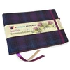 KNYGA Bookshop Guest Book - Kinloch Anderson Thistle Tartan cloth
