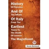 KNYGA Bookshop History of Florence and of the Affairs of Italy from the Earliest Times to the Death of Lorenzo the Magnificent