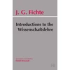 KNYGA Bookshop Introductions to the Wissenschaftslehre and Other Writings (1797-1800)