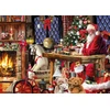 KNYGA Bookshop Jigsaw 1000 Piece - Santa'S Workshop