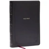 KNYGA Bookshop KJV Giant Print End-of-Verse Reference Bible, Juodas Leathersoft, Raudona Letter, Comfort Print
