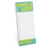 KNYGA Bookshop Knock Knock Make a List Make-a-List Pad