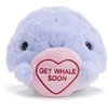 KNYGA Bookshop Love Hearts 7" Get Whale Soon Plush Gift