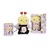 KNYGA Bookshop Love Hearts Bee Mine Mug And Plush Set