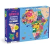 Dėlionė Bookshop Mudpuppy Puzzle konturowe Žemėlapis Afryki 70 dalys 5+