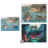 KNYGA Bookshop Mermaids 2-in-1 Double-Sided 500-Piece Puzzle
