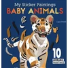 KNYGA Bookshop My Sticker Paintings: Baby Animals